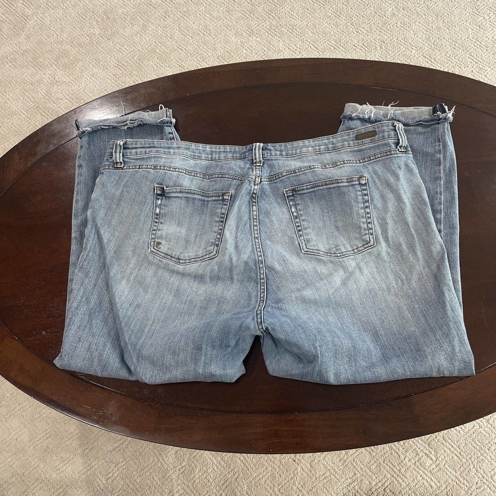 Kut from the Kloth Catherine Boyfriend Jeans Women's Plus 22W Medium Wash Blue - Picture 5 of 9